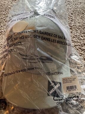 NWT Sitka Icon Eco Mid Pro Trucker Ball Cap Hat, Surf Blue